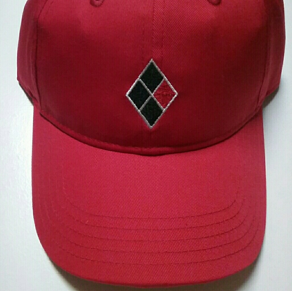 3/$20 Last NEW Harley Quinn Strapback Hat Baseball Cap Red DC